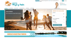 Desktop Screenshot of campingplayayfiesta.com